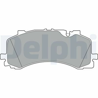 Audi Q7 50TDI 3.0 2018-2021 Delphi Ön Balata NETPAR25909