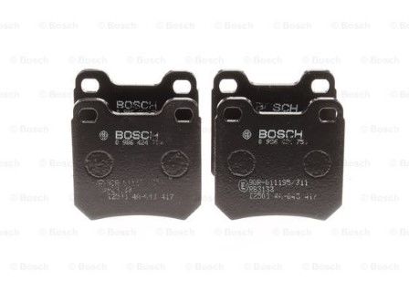 Opel Vectra B 2.5 1995-2000 Bosch Arka Balata 21051