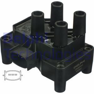 Ford Fiesta 1.25 1995-1998 Delphi Ateşleme Bobini