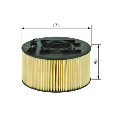 BMW 3 E46 318i 2.0 2001-2005 Bosch Hava Filtresi S3093