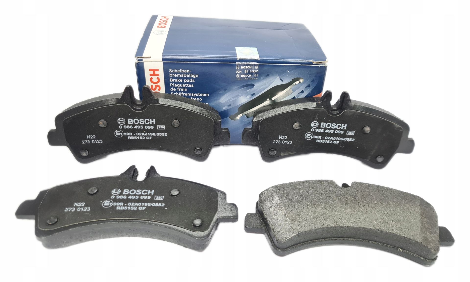 Mercedes Sprinter 415 CDI 2.1 2006-2011 Bosch Arka Balata WVA29217