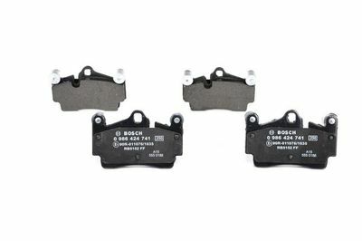 Volkswagen Touareg 2.5TDI 2003-2010 Bosch Arka Balata NETPAR23694