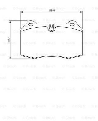 BMW 7 E38 735i iL 3.5 1994-2002 Bosch Ön Balata