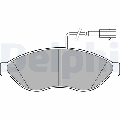 Citroen Jumper 2.2HDi 2011-2016 Delphi Ön Balata NETPAR24469