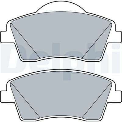 Volvo XC40 1.5 T3 2019-2022 Delphi Ön Balata NETPAR22998