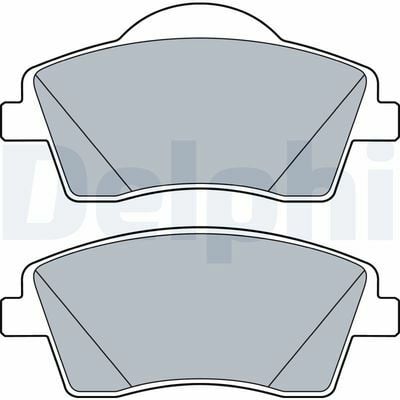 Volvo XC40 1.5 T3 2019-2022 Delphi Ön Balata NETPAR22998