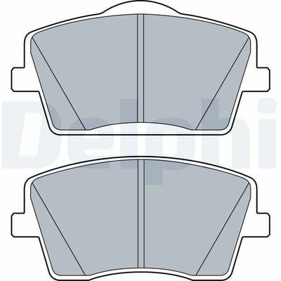 Volvo XC40 1.5 T3 2019-2022 Delphi Ön Balata NETPAR26127