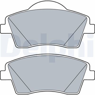 Volvo XC40 1.5 T2 2019-2025 Delphi Ön Balata NETPAR22998