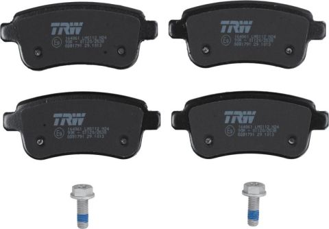 Renault Megane 3 1.4 2008-2017 TRW Arka Balata 24820