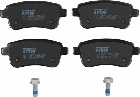 Renault Megane 4 1.6 2015-2019 TRW Arka Balata 24820