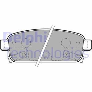 Opel Astra J 1.6 Turbo 2009-2016 Delphi Arka Balata NETPAR25096