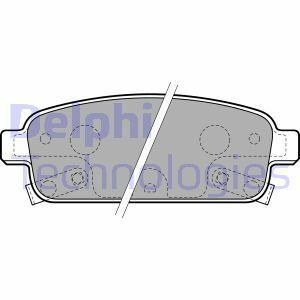 Opel Astra J 1.6 2009-2016 Delphi Arka Balata NETPAR25096