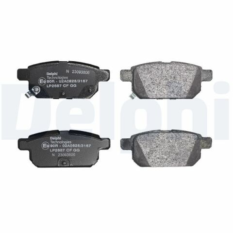 Suzuki Vitara 1.4 HYBRID 2020-2025 Delphi Arka Balata NETPAR25260