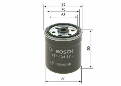 Mercedes E Serisi (210) E250 2.5TD 1997-1999 Bosch Mazot Filtresi
