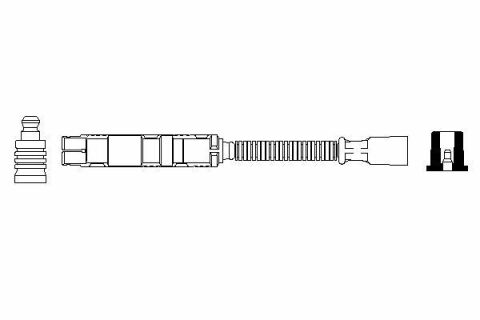 Mercedes E Serisi (211) E240 2.6 2002-2005 Bosch Buji Kablosu