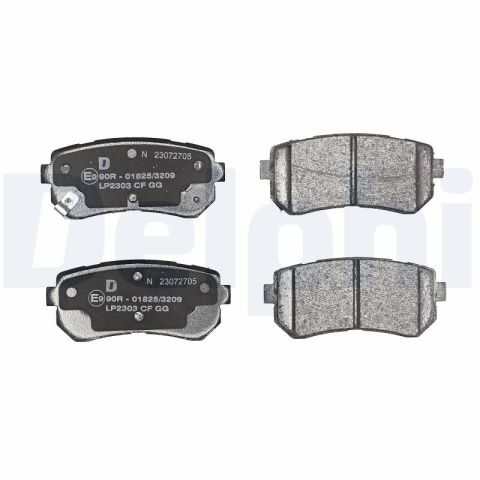 Hyundai Accent Era 1.4 2006-2012 Delphi Arka Balata NETPAR25677