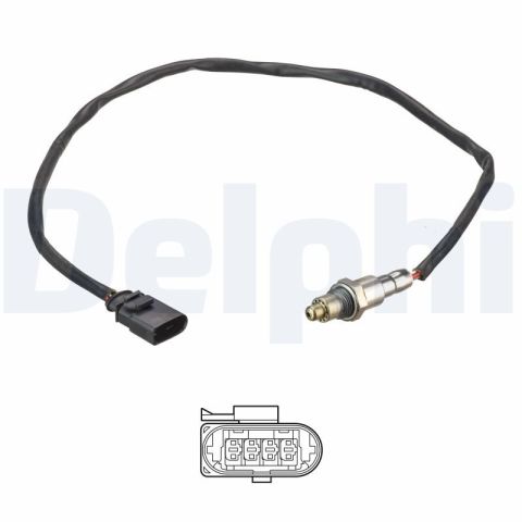 Seat Leon 1.2TSI 2014-2018 Delphi Oksijen Sensörü ALT