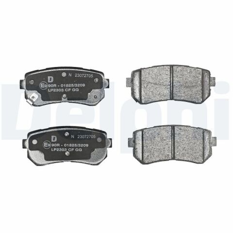 Kia Rio 1.6CRDi 2005-2011 Delphi Arka Balata NETPAR25677