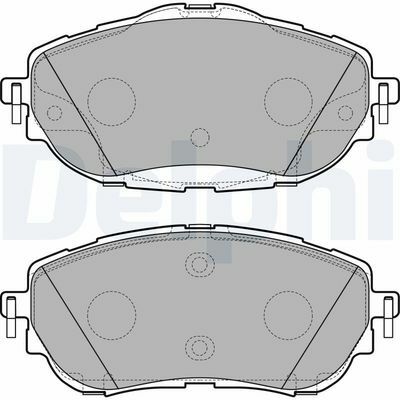 Toyota Auris 1.4D4D 2012-2016 Delphi Ön Balata