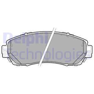Honda CR-V 2.0 2002-2008 Delphi Ön Balata NETPAR 24342