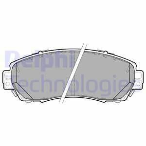 Honda CR-V 1.6i-DTEC 2015-2018 Delphi Ön Balata NETPAR 24342