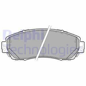 Honda CR-V 1.5VTEC 2018-2025 Delphi Ön Balata NETPAR 24342