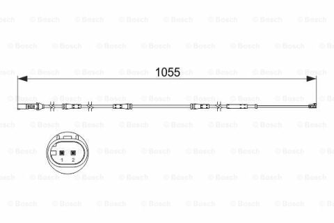 BMW 7 F07 530d GT XD 3.0 2010-2012 Bosch Arka Balata Fişi