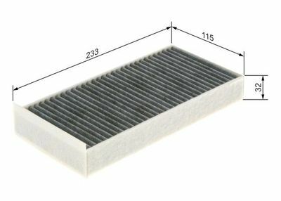 BMW 1 F40 116d 1.5 2019-2022 Bosch Karbonlu Polen Filtresi