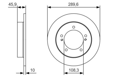 Suzuki Jimny 1.3 2000-2017 Bosch Ön Disk 2 Adet