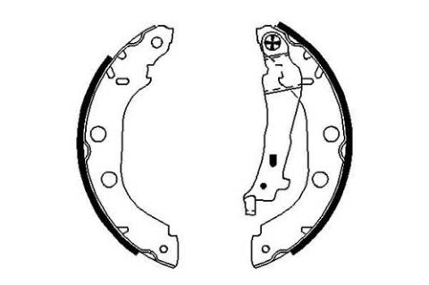 Renault Kangoo 1 1.9DCI 1998-2007 Bosch Kampana Balata