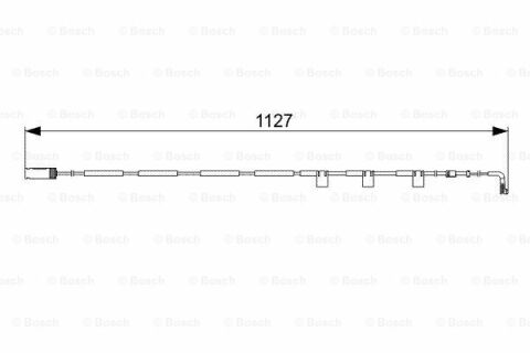 Mini Cooper CLubman R55 1.6 2007-2010 Bosch Arka Balata Fişi