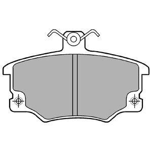 Alfa Romeo 145 1.6 1994-1995 Delphi Ön Balata NETPAR20838