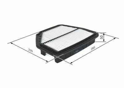 Chevrolet Captiva 2.0CDRi 2006-2012 Bosch Hava Filtresi S0023