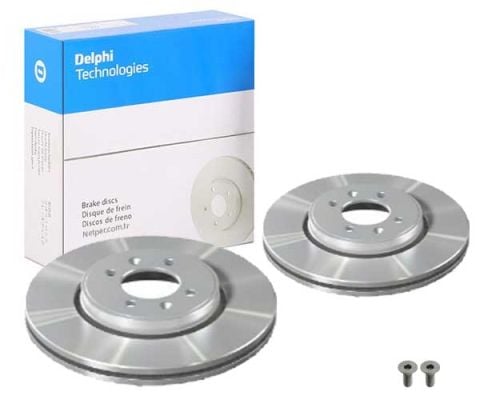 Renault Captur 1.2	 2013-2019 Delphi Ön Disk 280mm 2 Adet