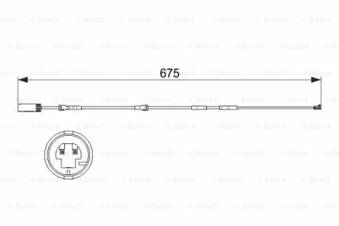 BMW X1 E84 16i sD 1.6 2013-2015 Bosch Ön Balata Fişi