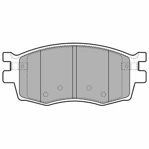 Hyundai Accent Era 1.4 2006-2012 Delphi Ön Balata NETPAR24317