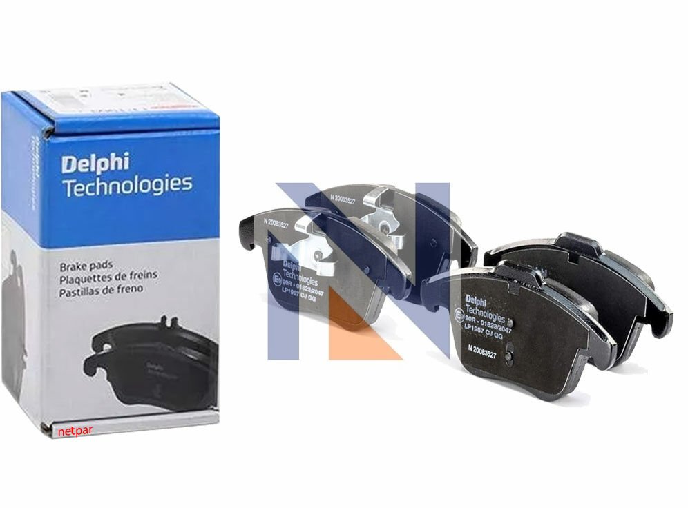 Peugeot 407 2.0HDi 2004-2011 Delphi Ön Balata NETPAR24123