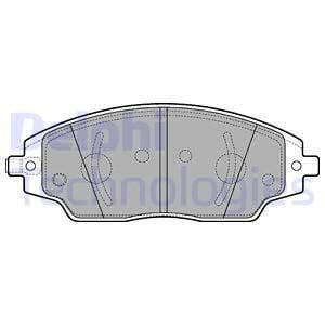 Chevrolet Aveo 1.3D 2011-2017 Delphi Ön Balata NETPAR25724