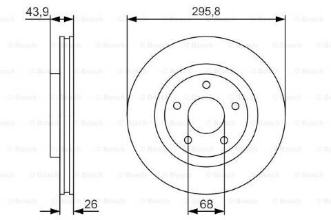 Nissan Qashqai 2.0 2006-2013 Bosch Ön Disk 2 Adet