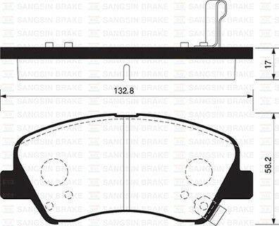 Kia Rio 1.25 2011-2021 Sangshing (HI-Q) Ön Balata