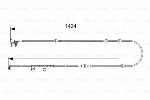 Land Rover Range Rover 4 3.0SD V6 HYBRID 2013-2017 Bosch Ön Balata Fişi