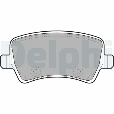 Volvo S60 1.5 T3 2015-2018 Delphi Arka Balata NETPAR24496