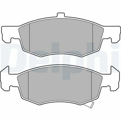 Opel Corsa E 1.2 2014-2018 Delphi Ön Balata NETPAR22143