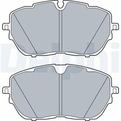Peugeot 408 1.2 PureTech 2022-2025 Delphi Ön Balata NETPAR22219