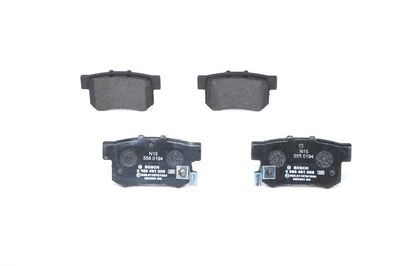 Honda Civic 1.6 ES 2001-2006 Bosch Arka Balata NETPAR23736