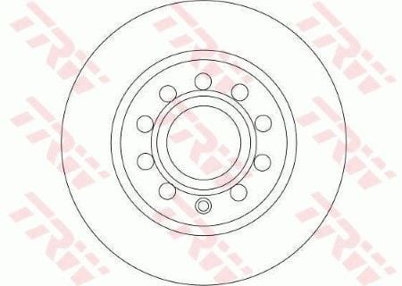 Audi A3 1.6 2003-2013 TRW Arka Disk 253mm NETPAR 2 Adet