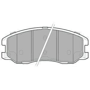 Opel Antara 2.0CDTI 2006-2011 Delphi Ön Balata NETPAR24512