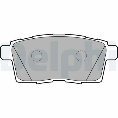 Mazda CX-9 3.7 2007-2013 Delphi Arka Balata NETPAR24545