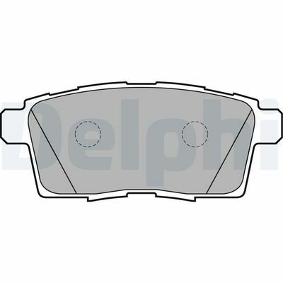 Mazda CX-9 3.7 2007-2013 Delphi Arka Balata NETPAR24545