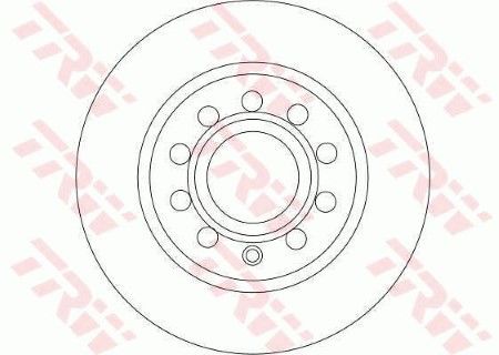 Audi A3 1.6FSI 2004-2007 TRW Arka Disk 253mm NETPAR 2 Adet
